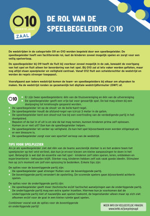 Rol spelbegeleider zaal O10